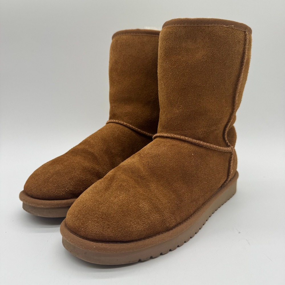 Koolaburra by UGG Koola Short Women's Size 10 Chestnut Suede Winter Boots